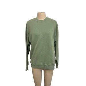 Hollister Womens Sage Green Crewneck Sweatshirt XS